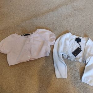 Fendi Girls Shrug Cardigans